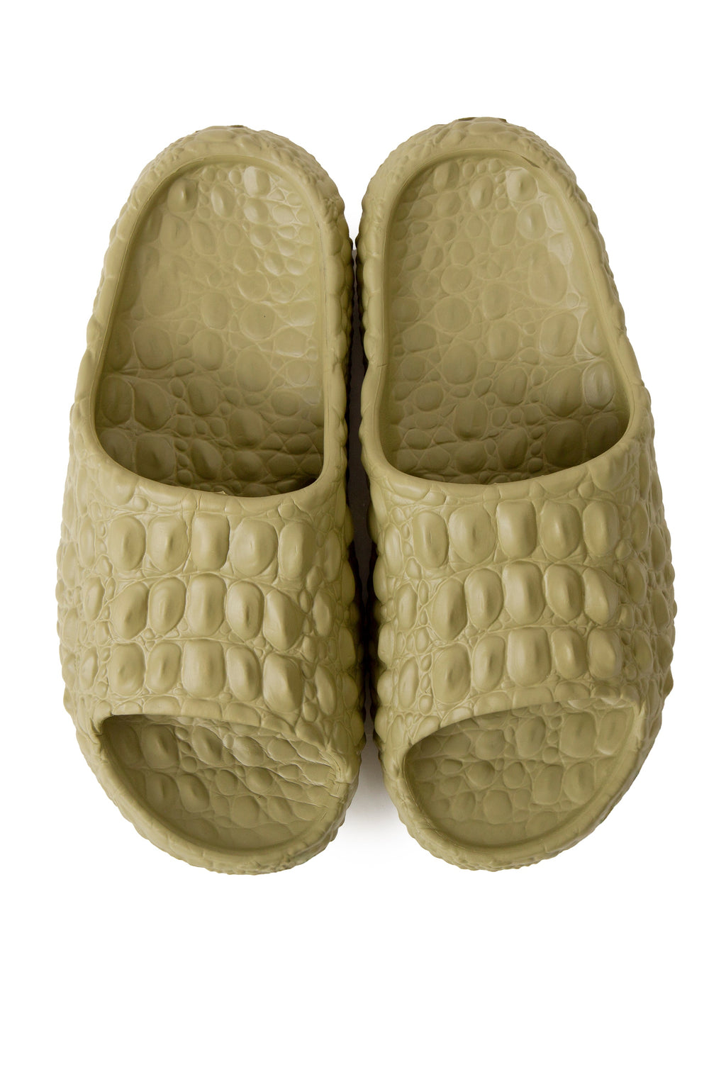 WOMEN'S SOLID COLOR SLIDES - 6 pr pack