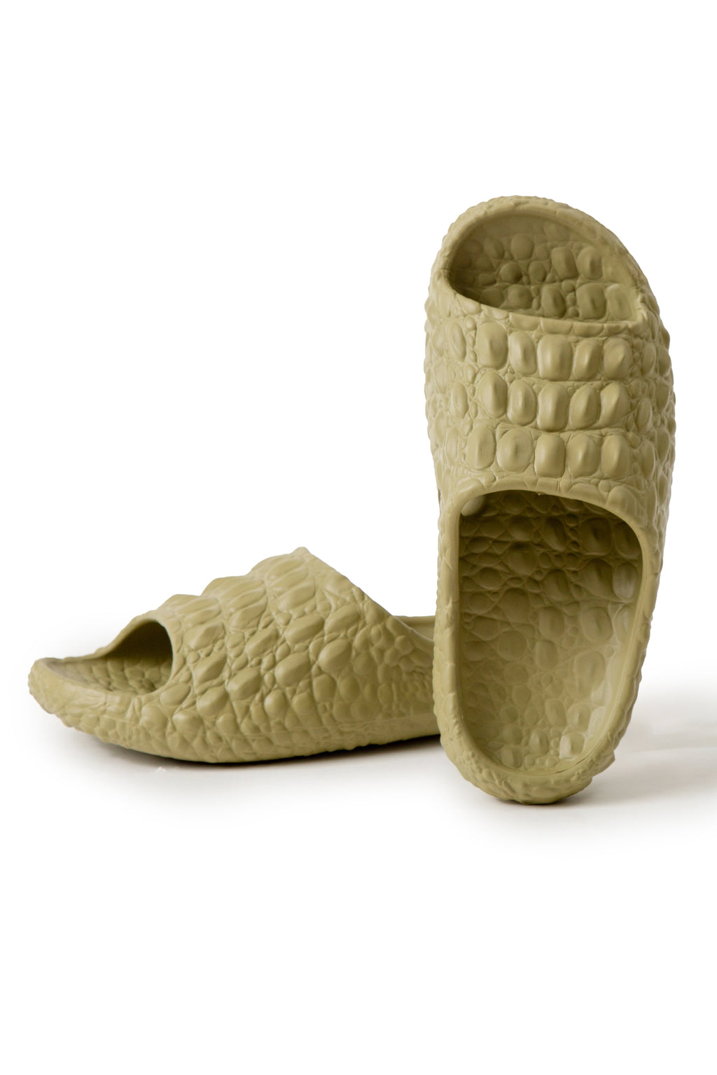 WOMEN'S SOLID COLOR SLIDES - 6 pr pack