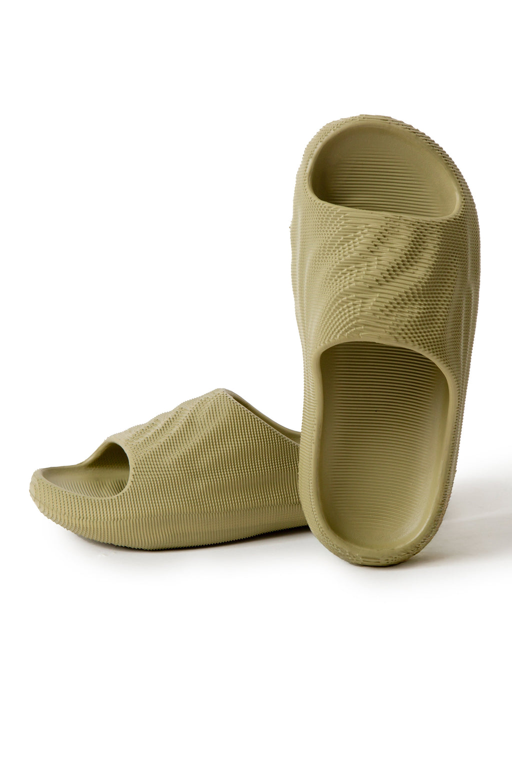 WOMEN'S SOLID COLOR SLIDES - 6 pr pack