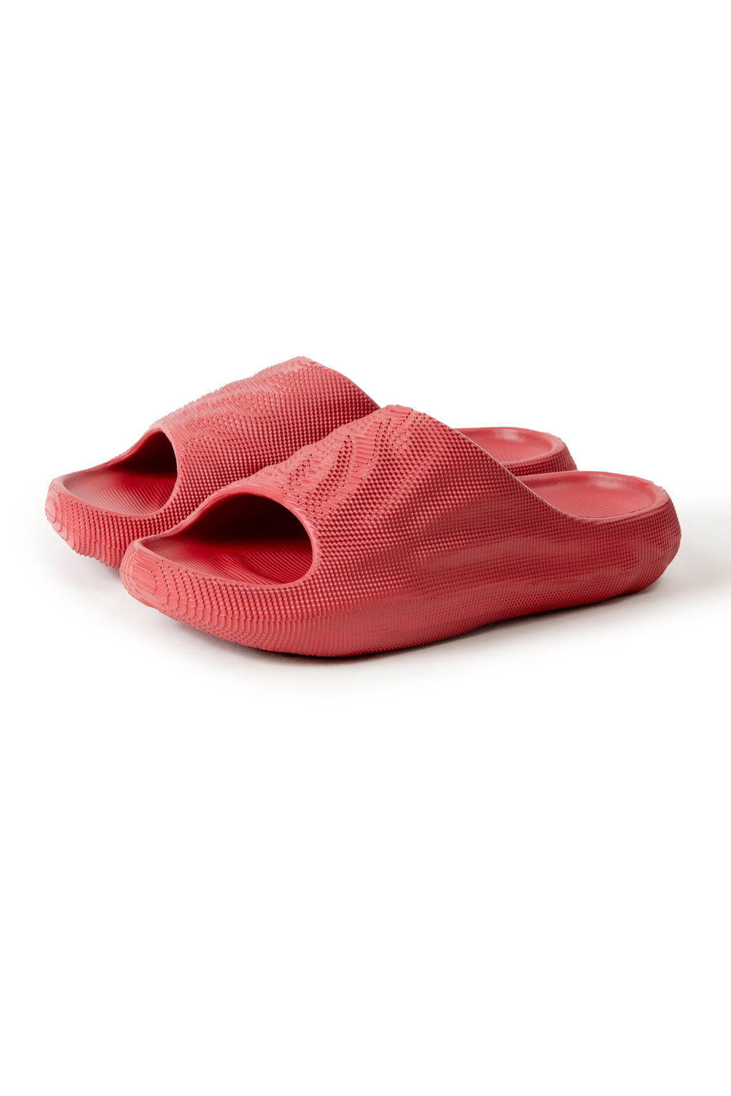 WOMEN'S SOLID COLOR SLIDES - 6 pr pack