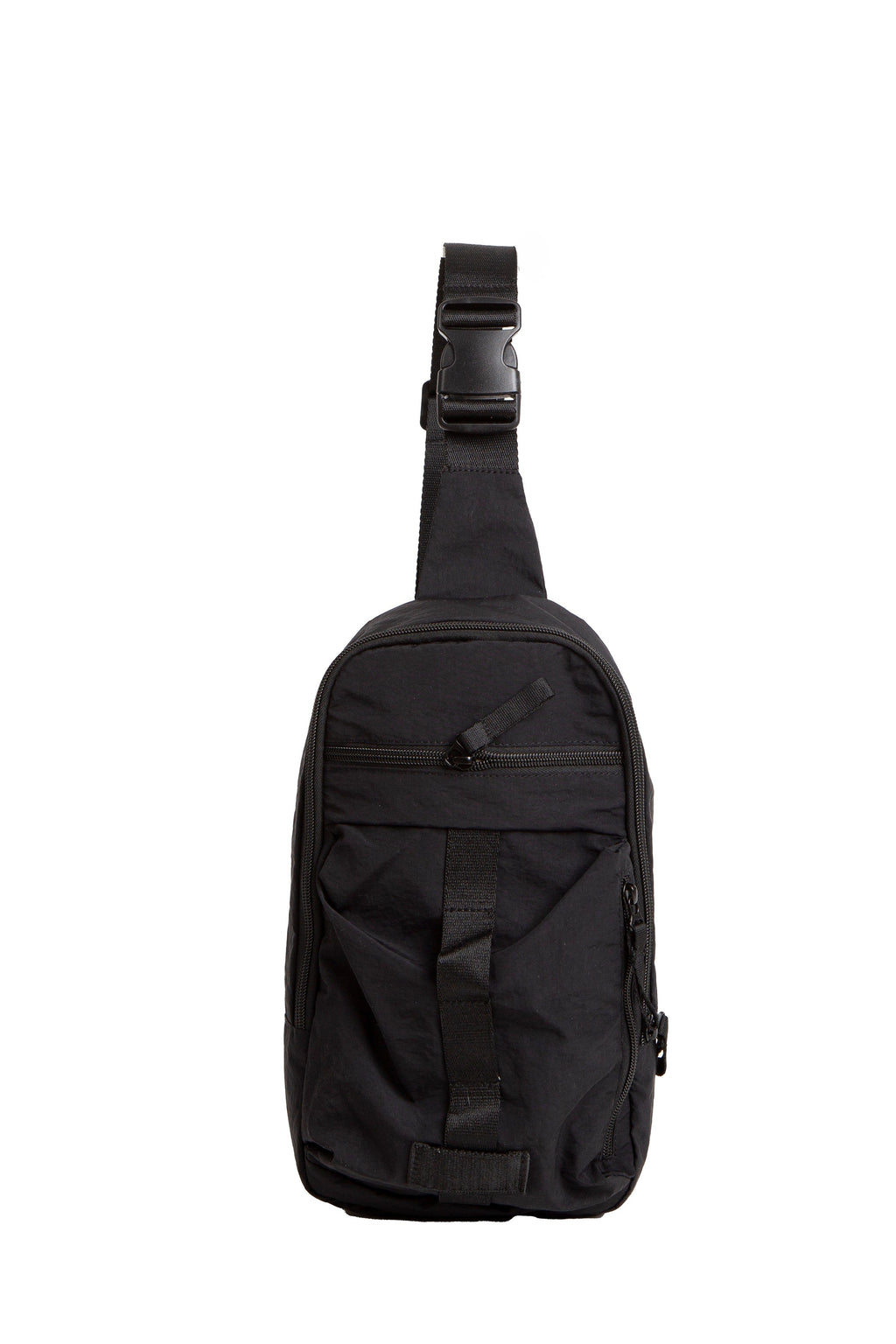 SOLID COLOR CROSSBODY SLING BAG