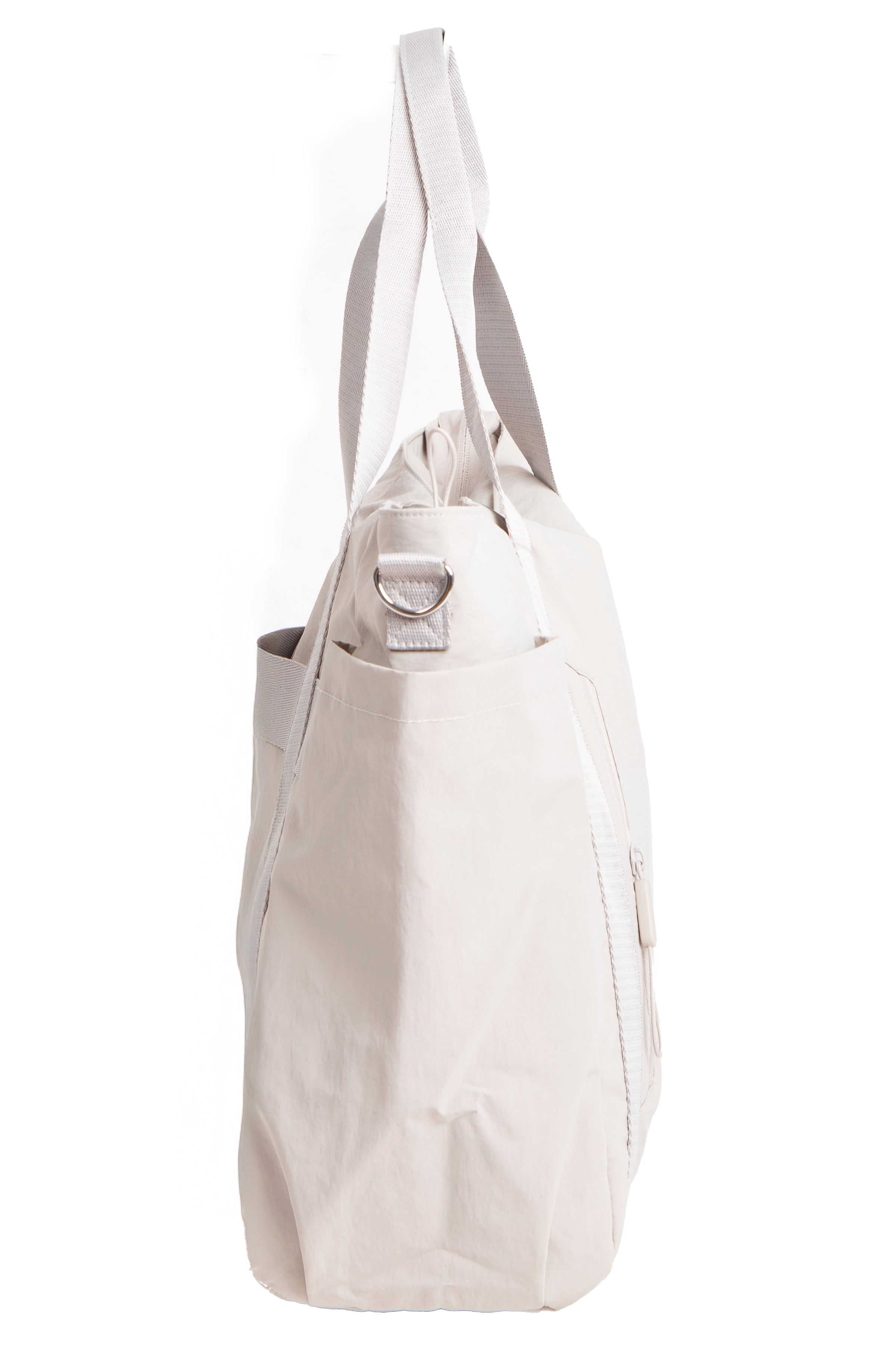SOLID COLOR CROSSBODY TOTE BAG