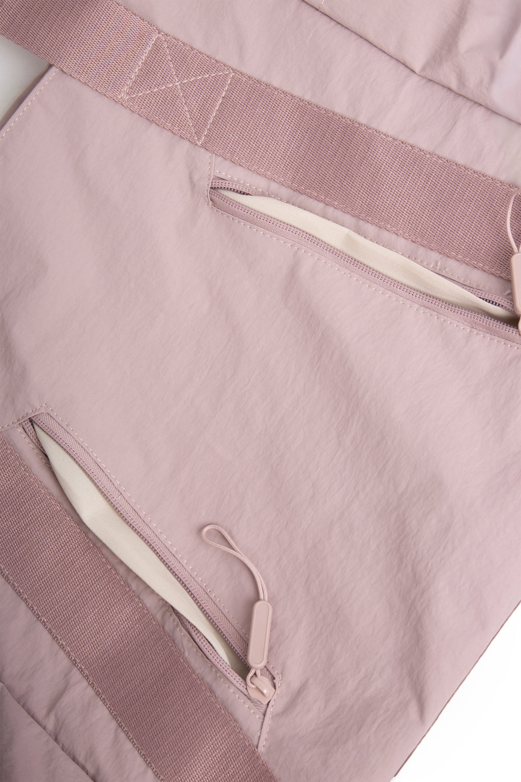 SOLID COLOR CROSSBODY TOTE BAG
