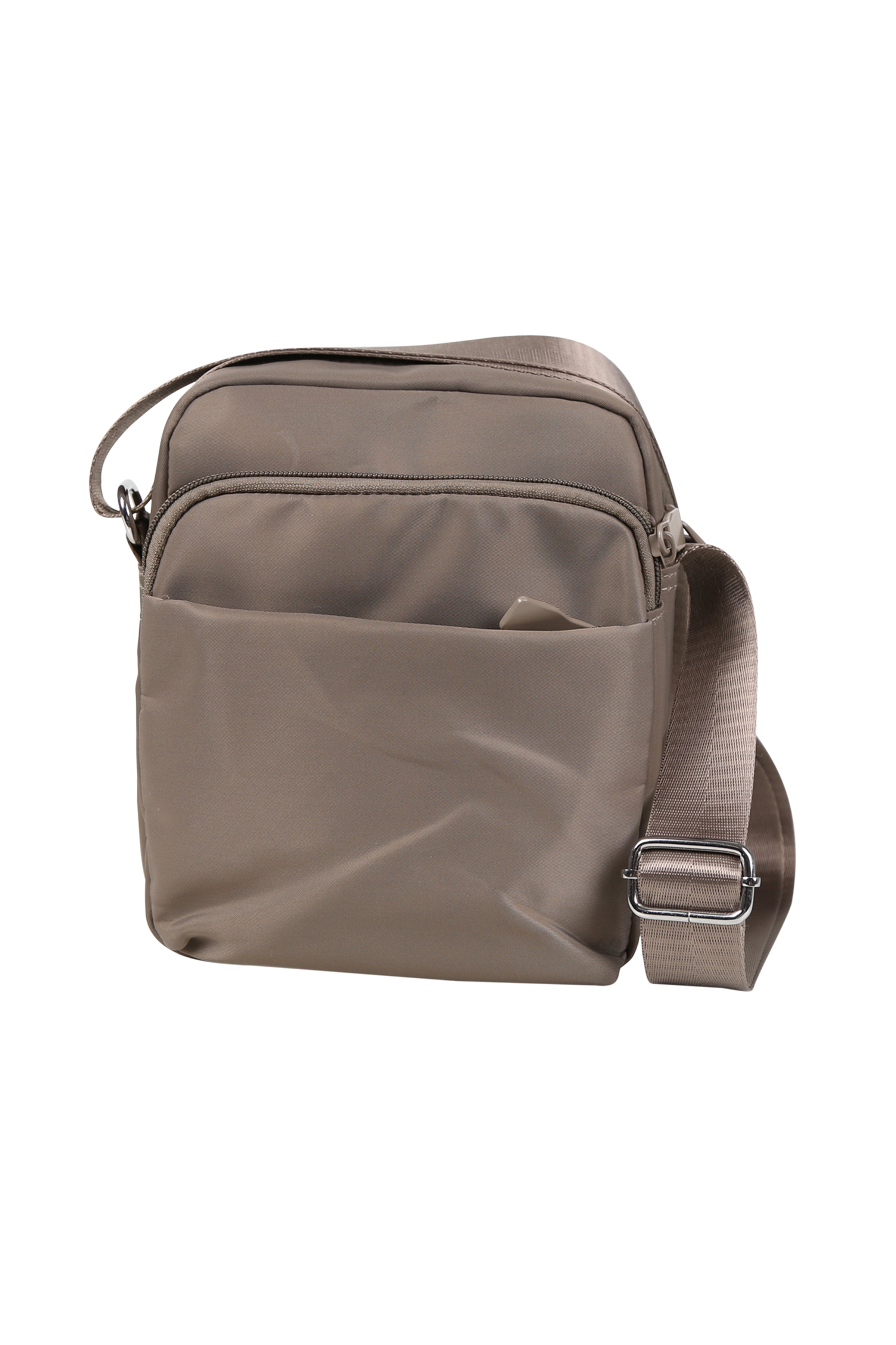 SOLID COLOR CROSSBODY BAG