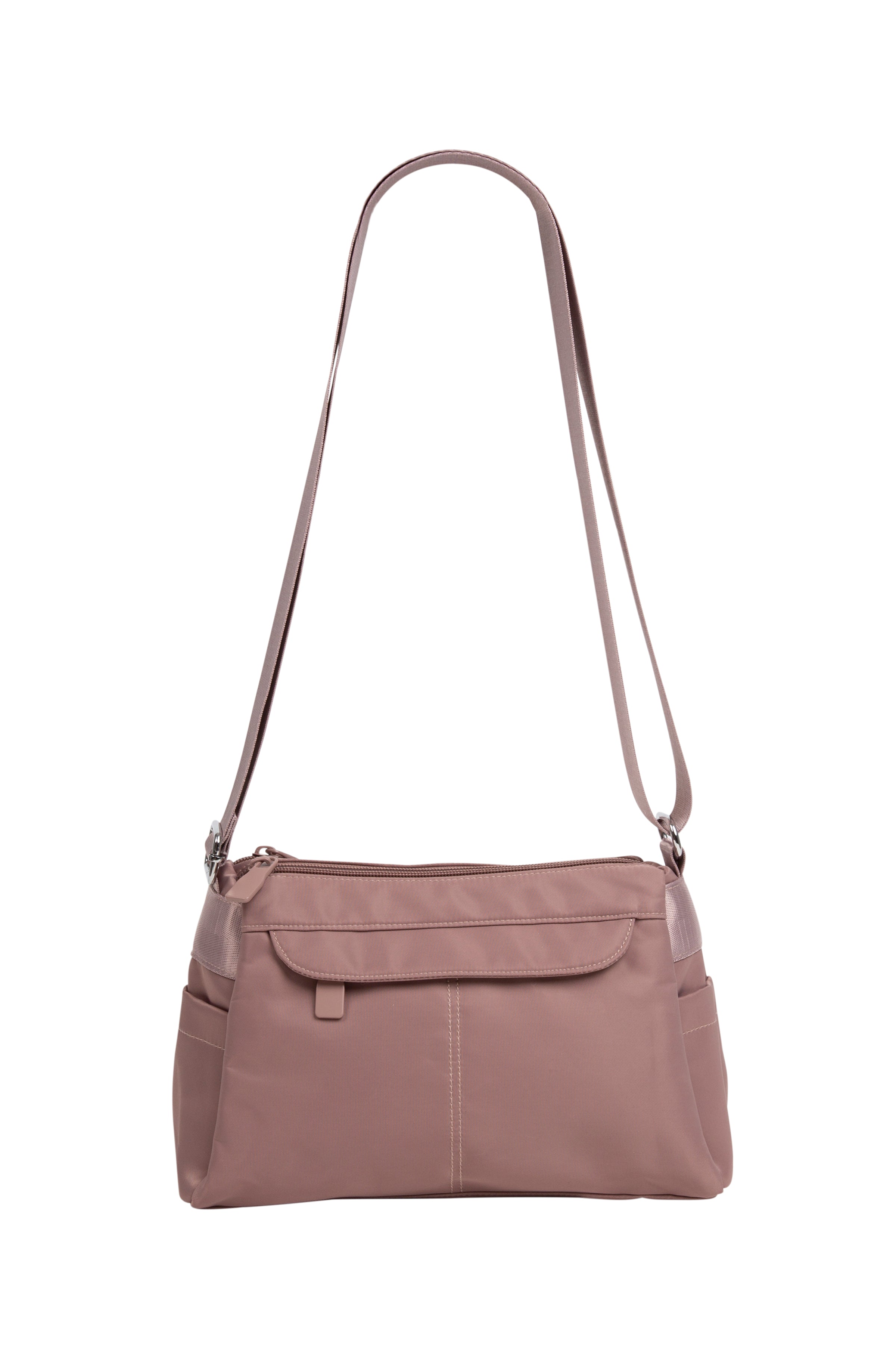 SOLID COLOR CROSSBODY BAG