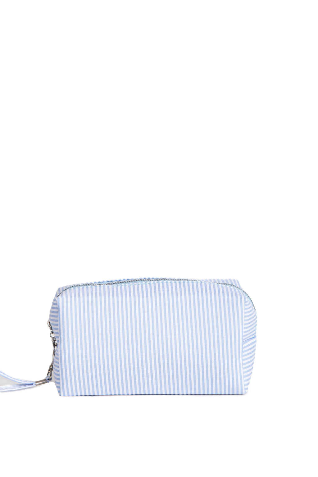 STRIPED PATTERN TRAVEL POUCH