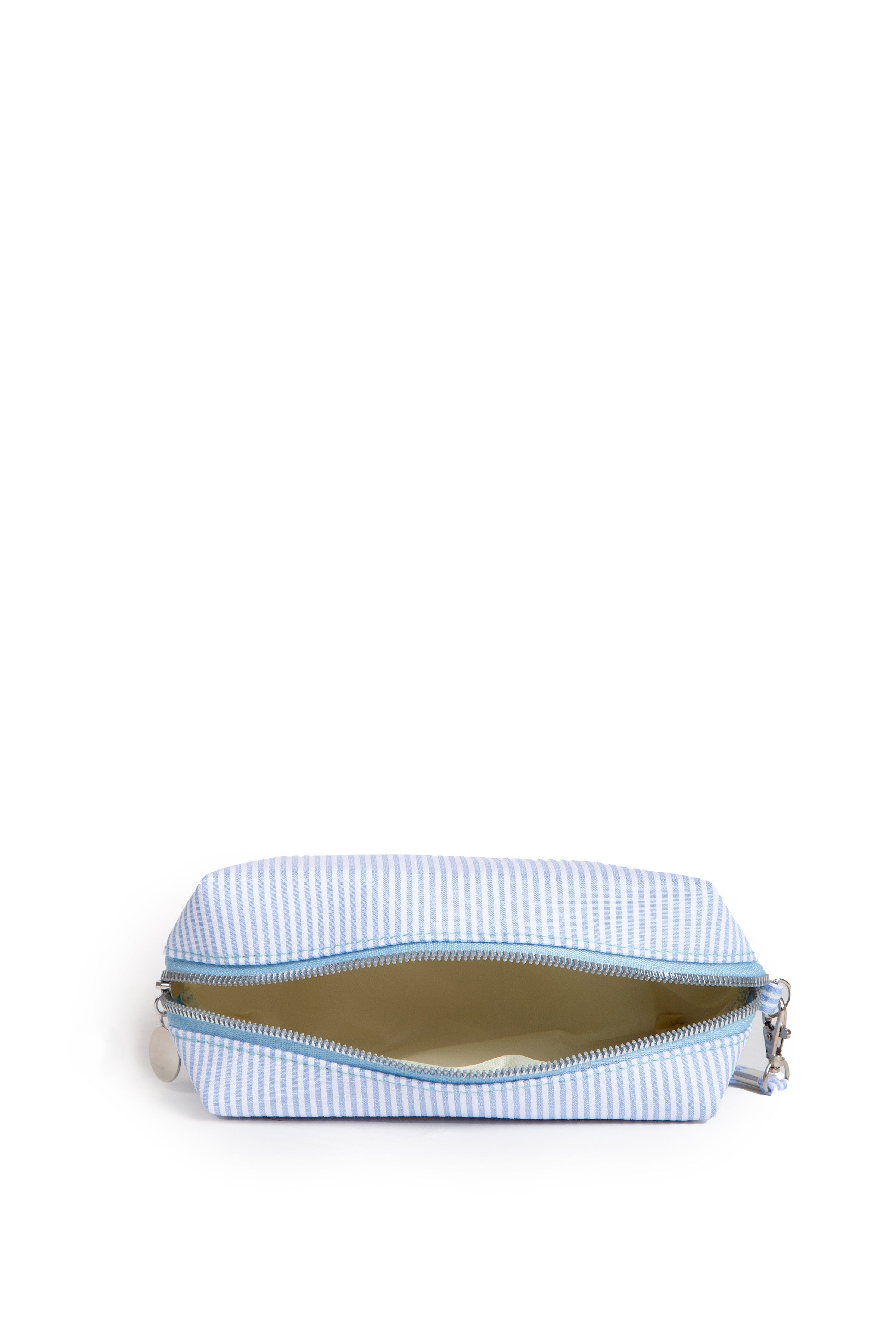 STRIPED PATTERN TRAVEL POUCH