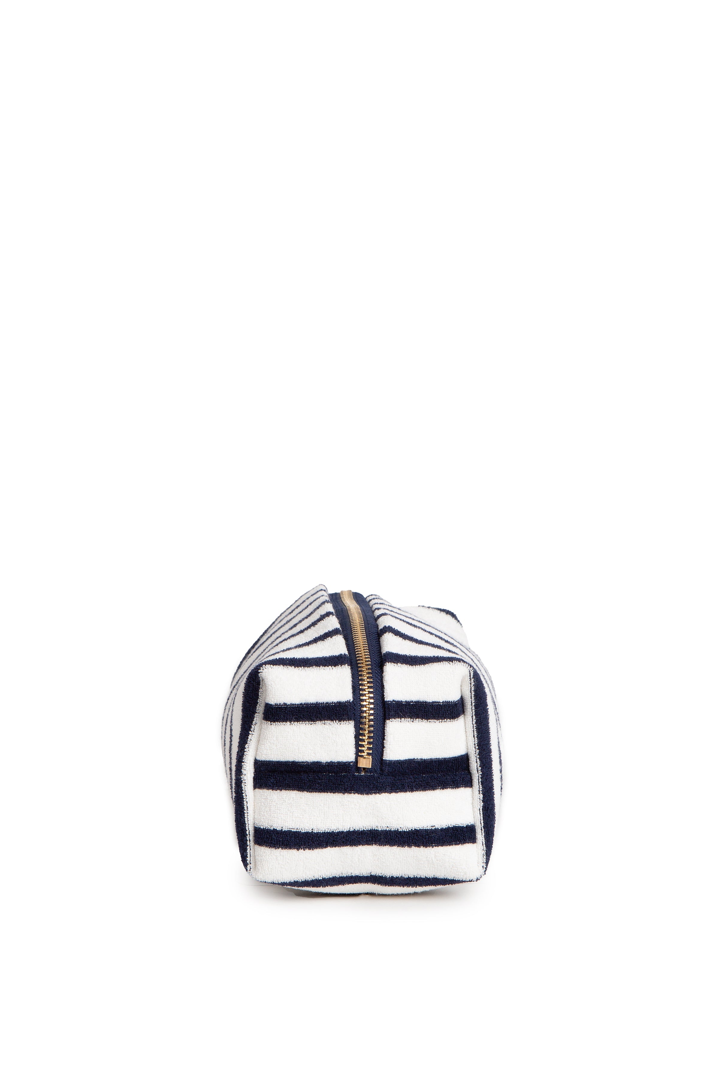 STRIPED PATTERN TRAVEL POUCH