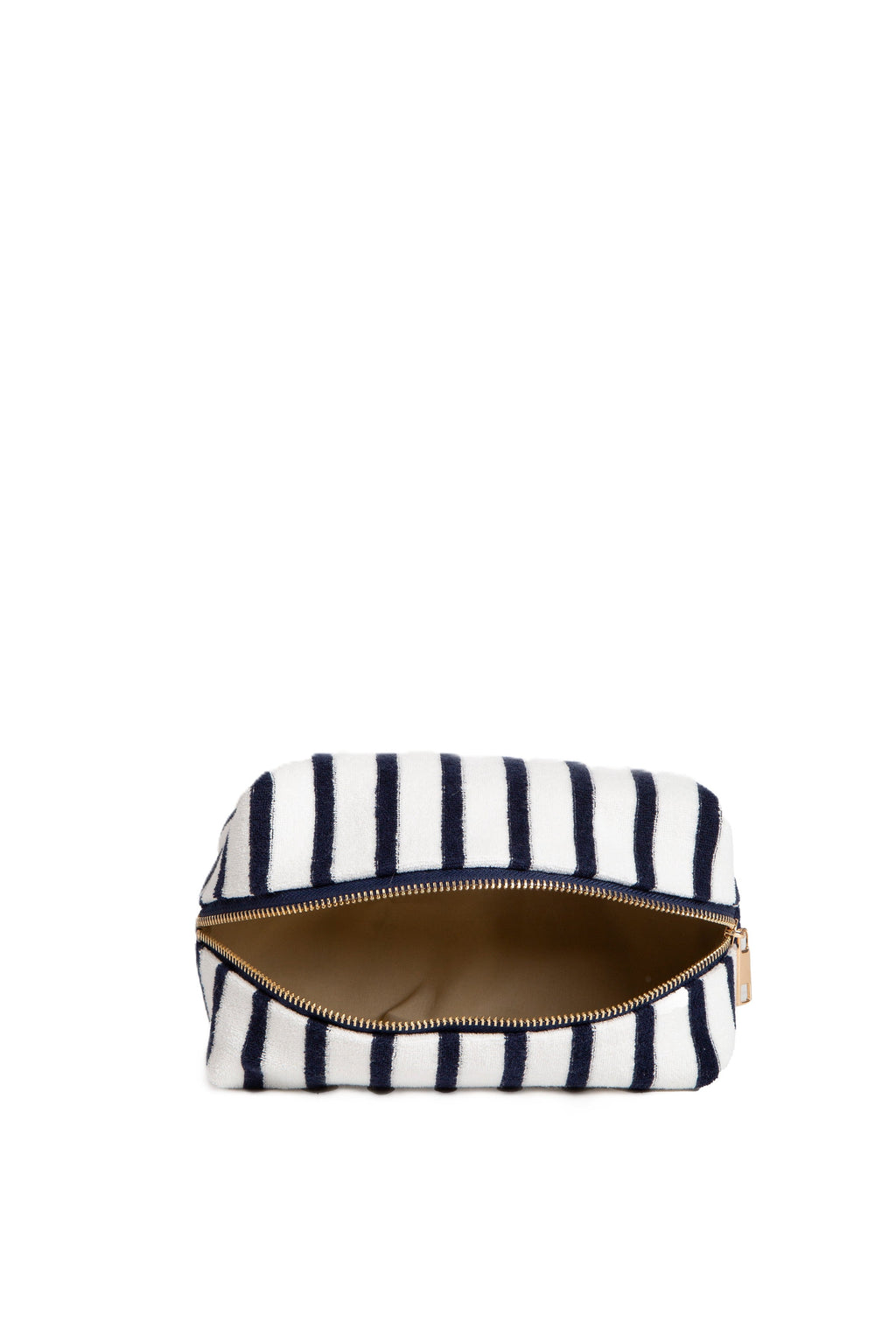 STRIPED PATTERN TRAVEL POUCH