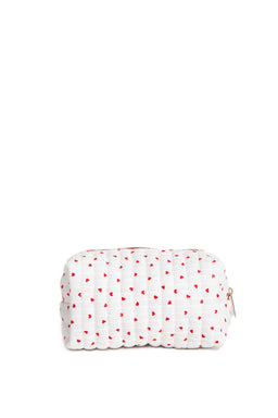 HEART PATTERN TRAVEL POUCH