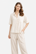 SOLID COLOR & STRIPED PATTERN SHIRT - 6 pc pack