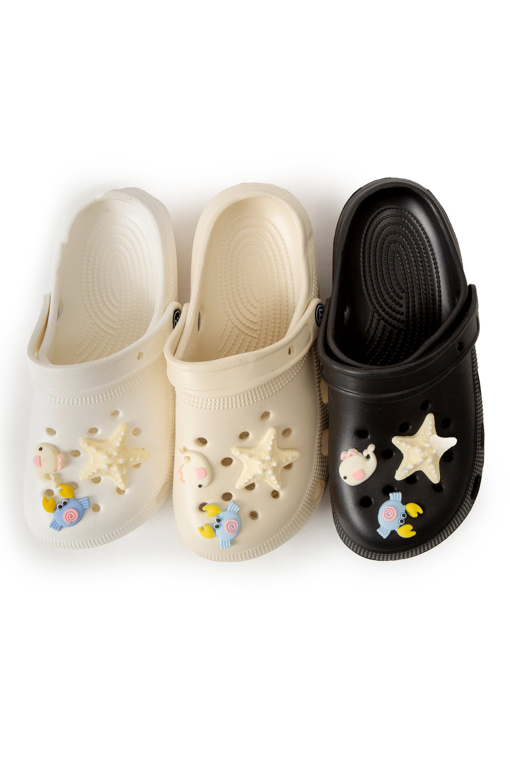 WOMEN'S SOLID COLOR CLOGS - 6 pr pack