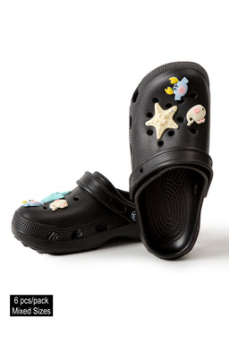 WOMEN'S SOLID COLOR CLOGS - 6 pr pack
