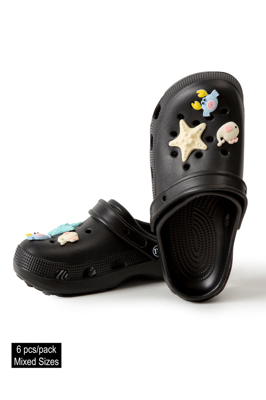 WOMEN'S SOLID COLOR CLOGS - 6 pr pack