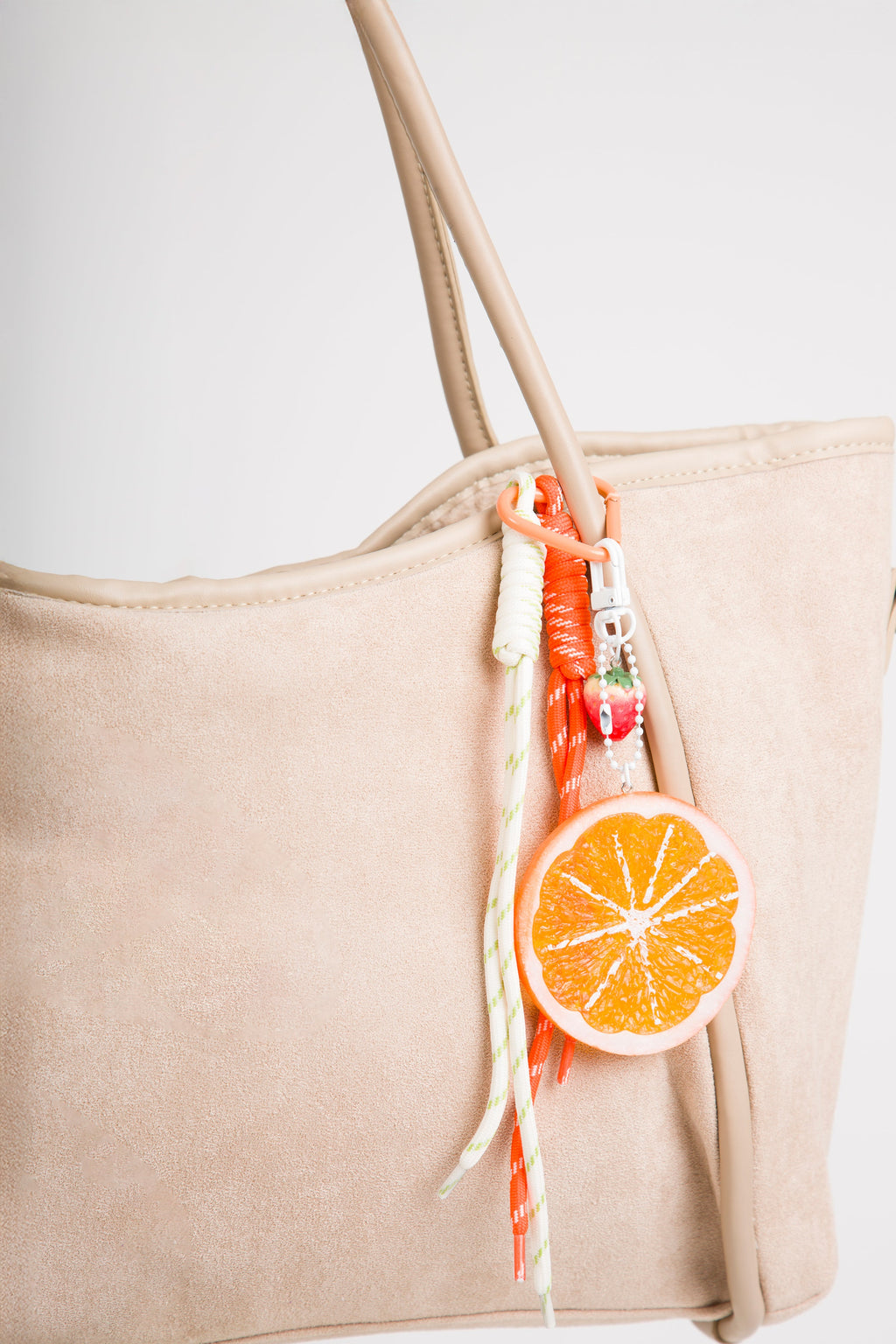 CITRUS & STRAWBERRY KEYCHAIN/BAG CHARM