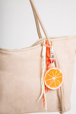 CITRUS & STRAWBERRY KEYCHAIN/BAG CHARM
