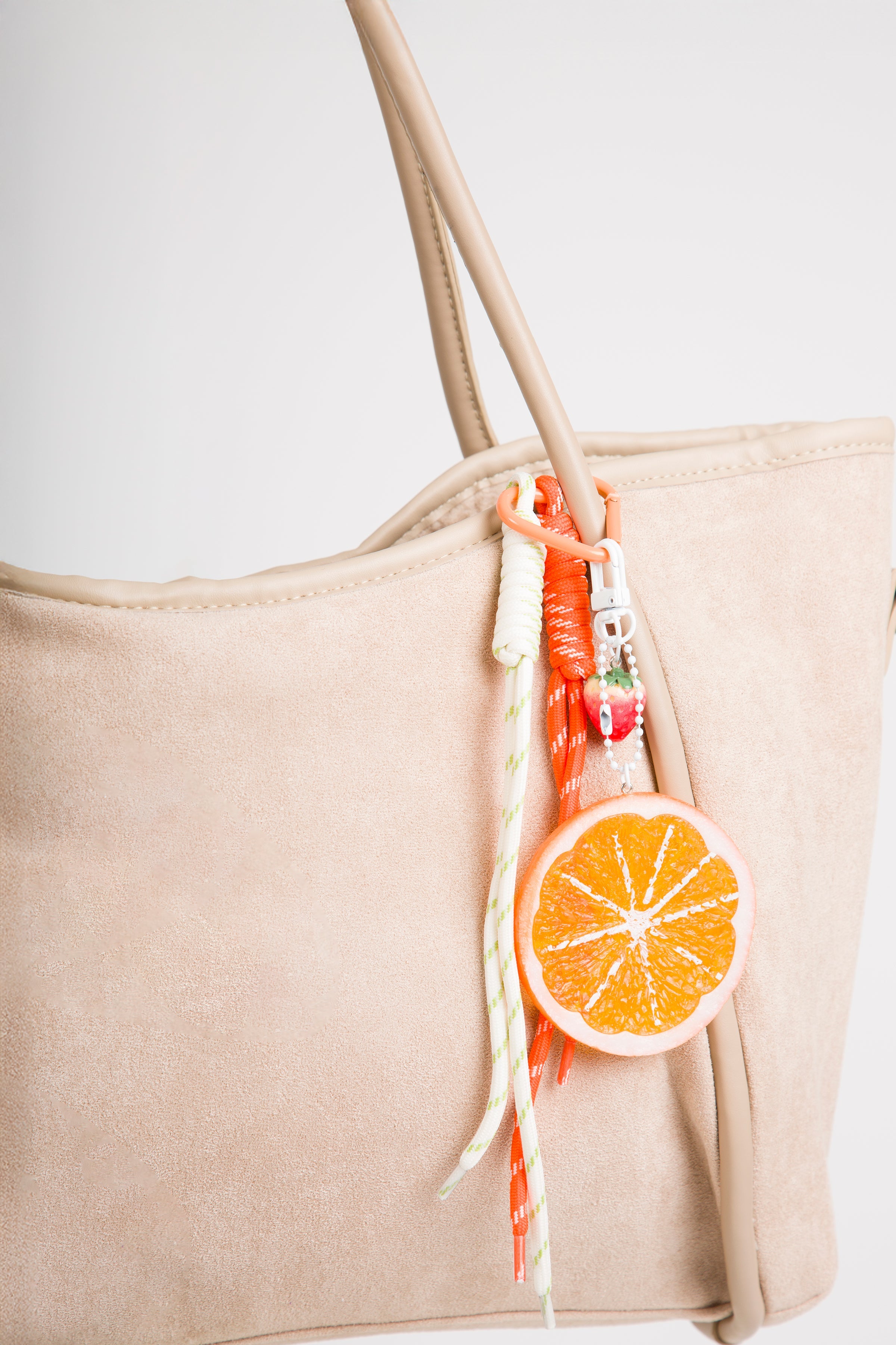 CITRUS & STRAWBERRY KEYCHAIN/BAG CHARM