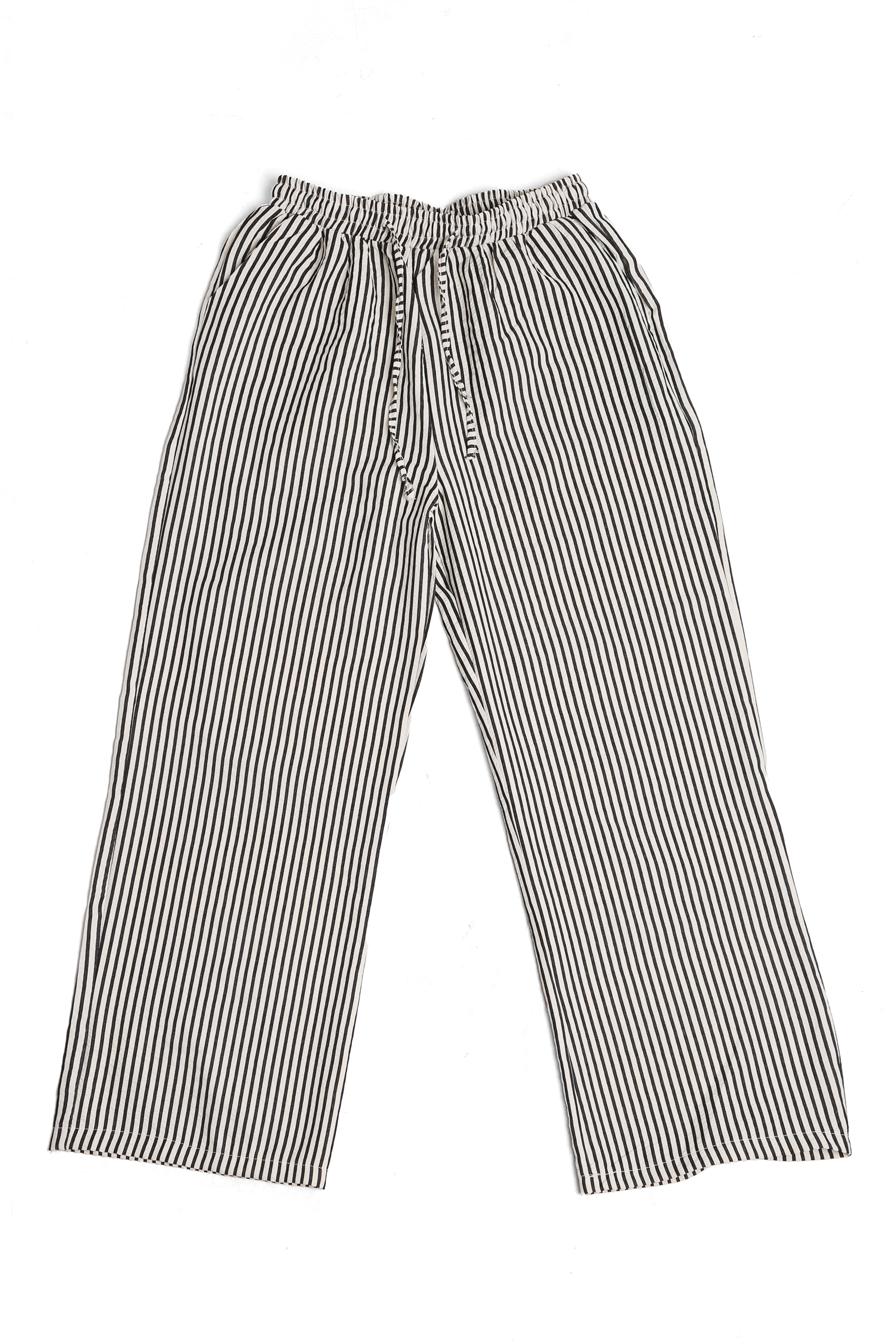 STRIPED PATTERN PANTS - 6 pc pack