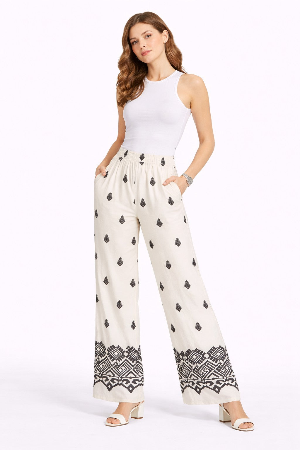 BOHO PATTERN PANTS - 6 pc pack