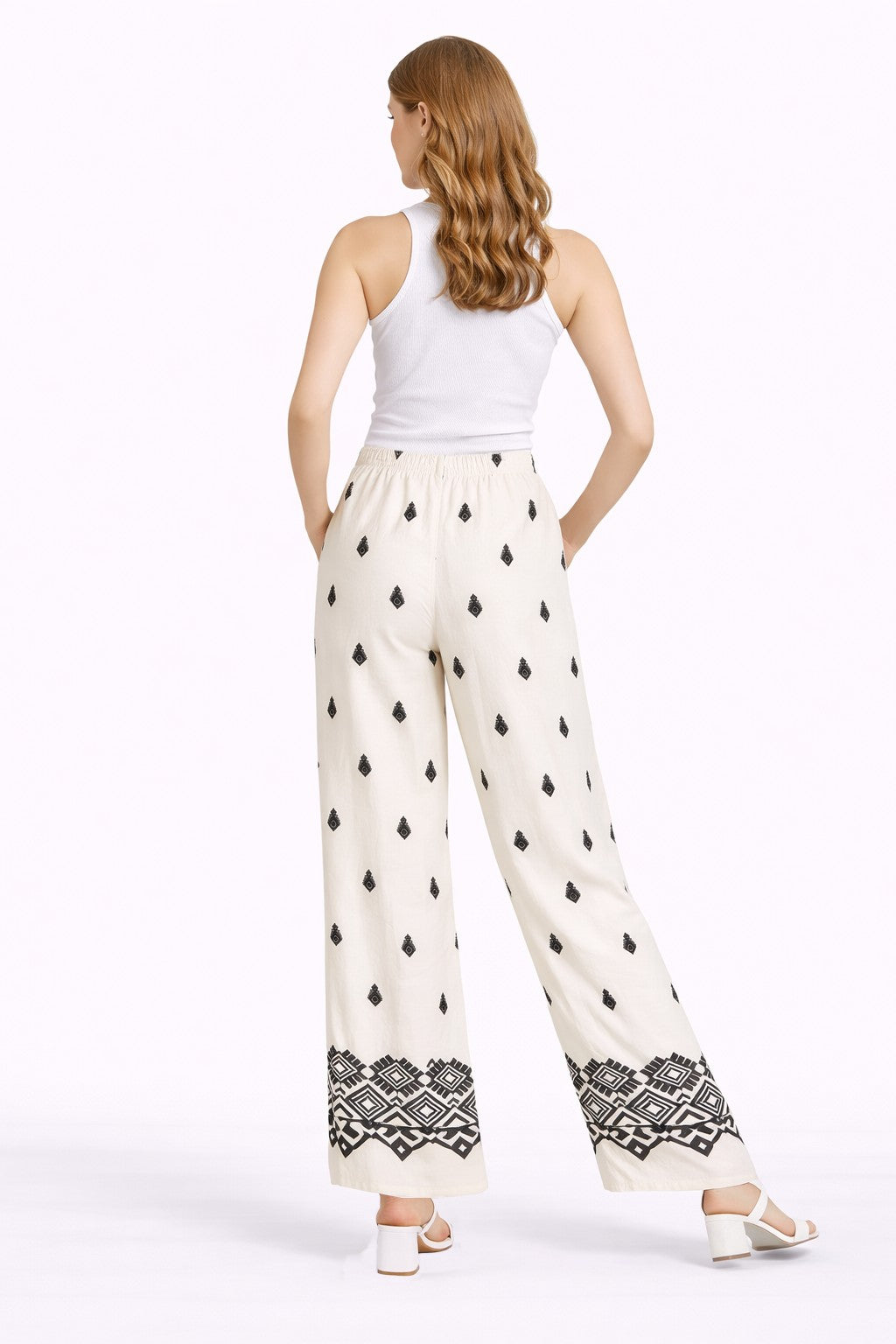 BOHO PATTERN PANTS - 6 pc pack