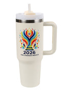 WORLD CUP PATTERN 40 oz TUMBLER