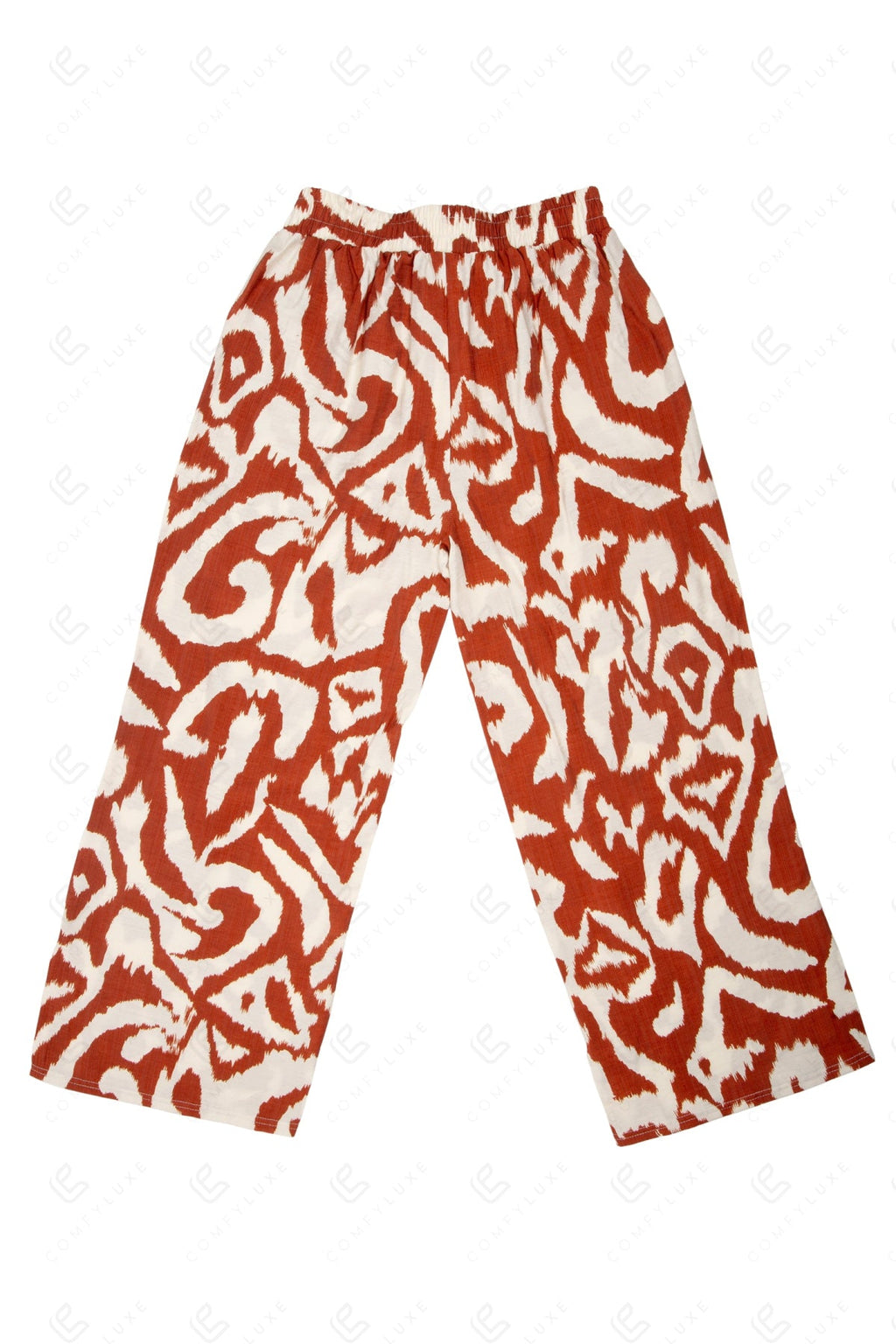 ABSTRACT PATTERN PANTS APPAREL