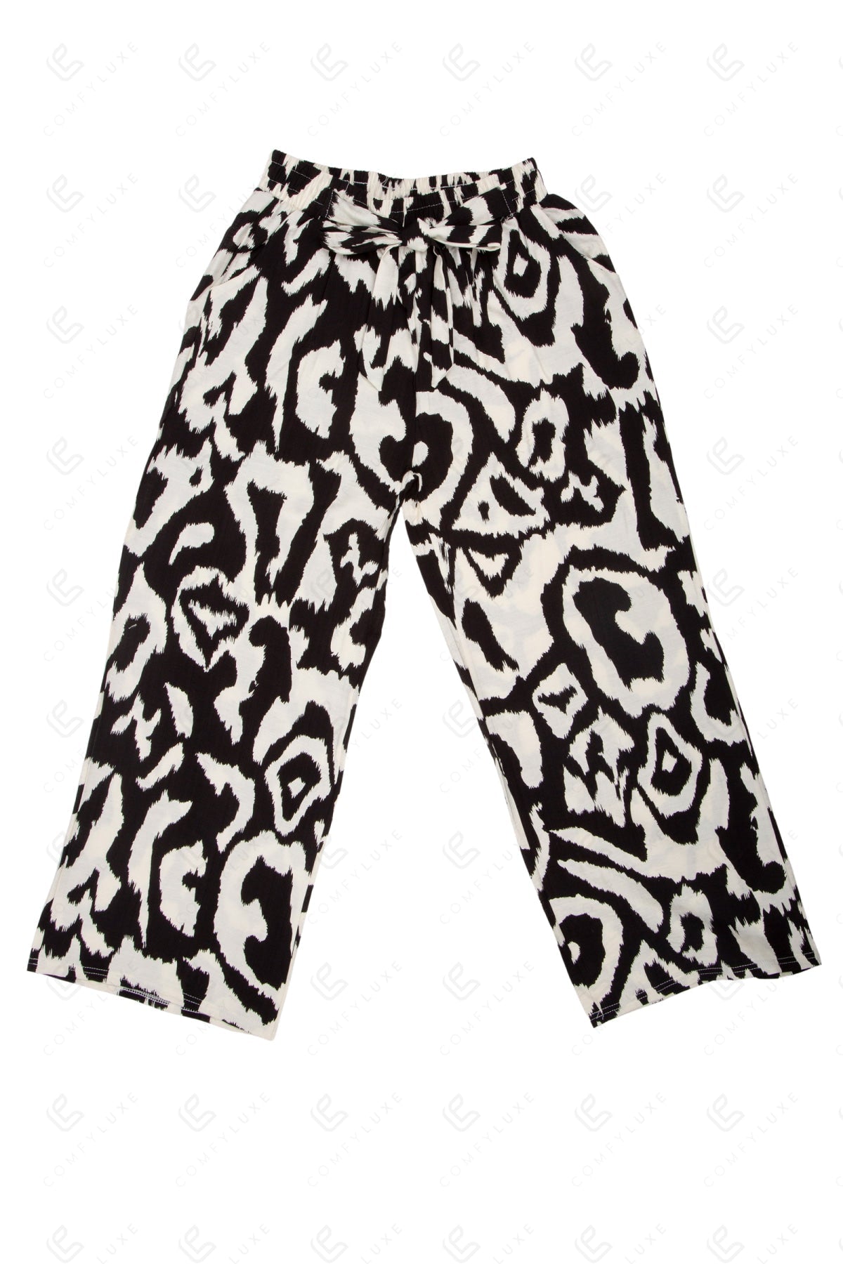 ABSTRACT PATTERN PANTS APPAREL
