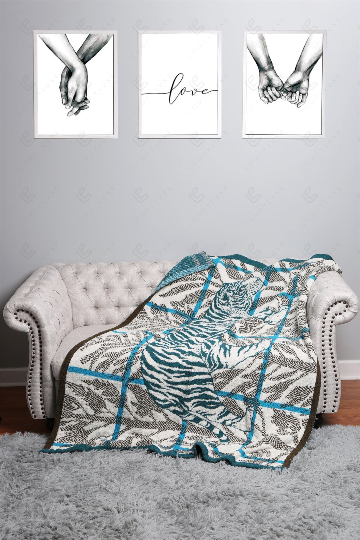 Jcl4301 Throw Blankets