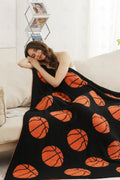 Jcl6025 Basketball Throw Blankets