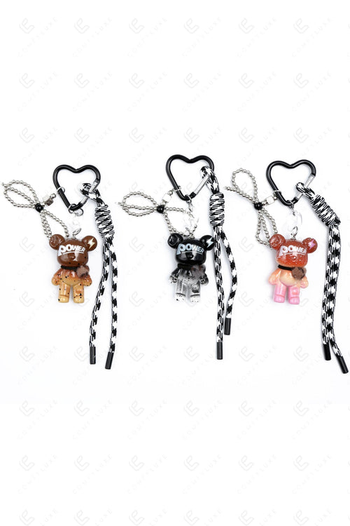 BEAR KEYCHAIN/BAG CHARM KEYCHAINS