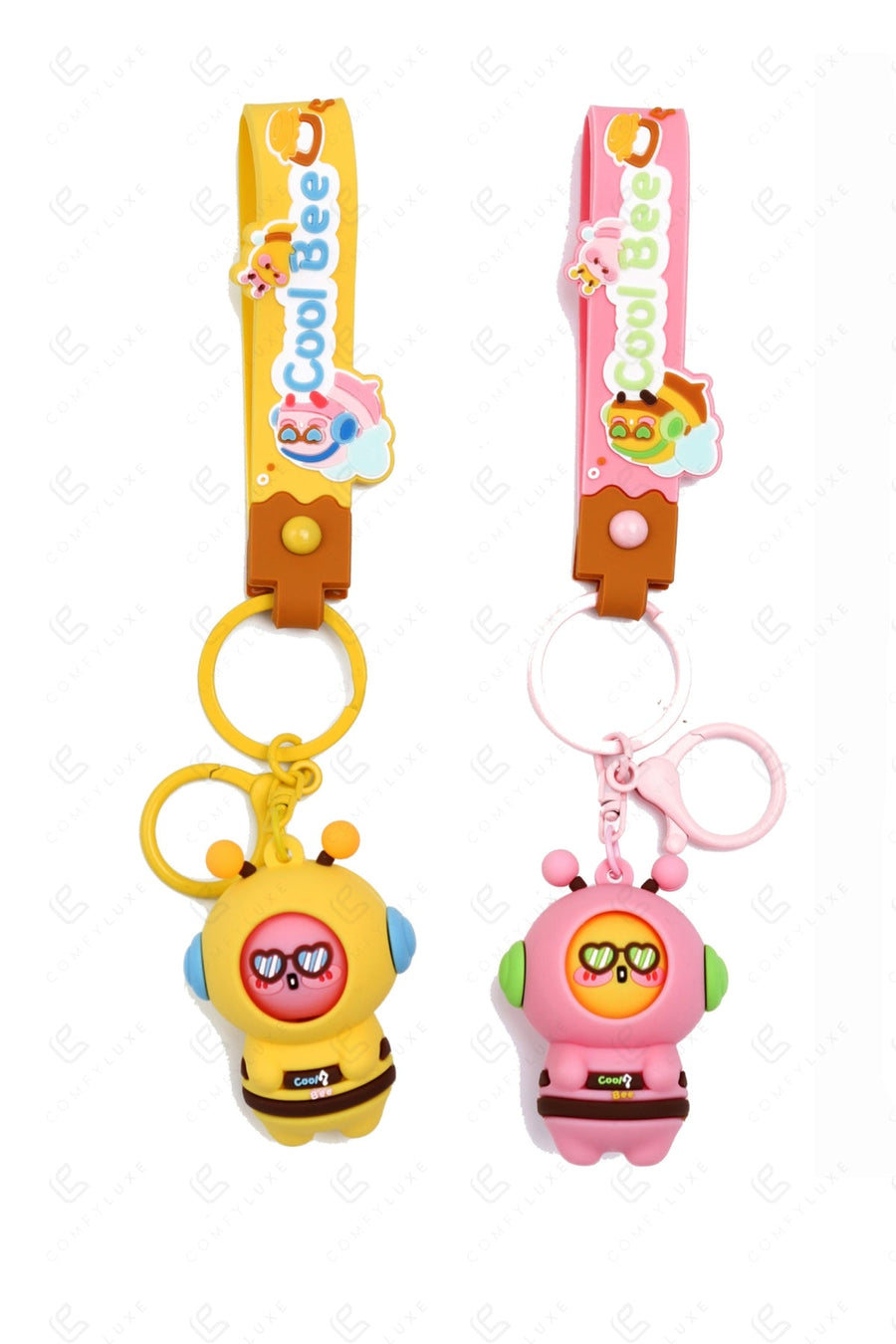 BEE KEYCHAIN/BAG CHARM KEYCHAINS