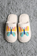 BUTTERFLY PATTERN SLIPPERS 03 / M/L SLIPPERS/SLIDES