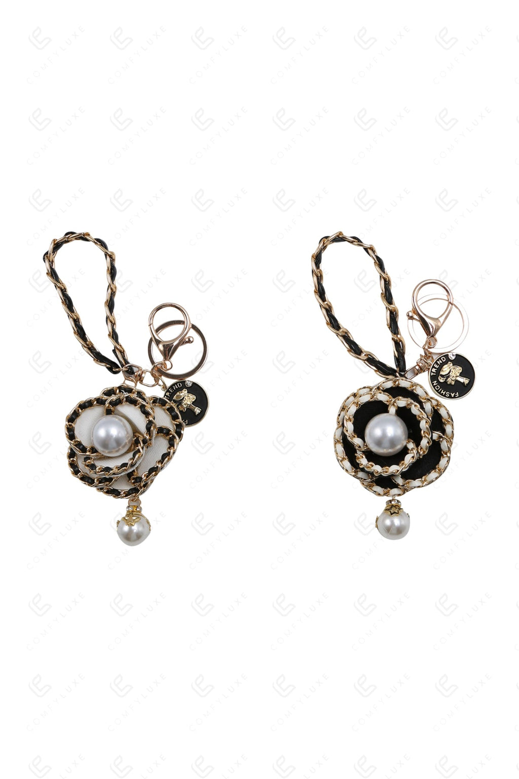 CAMELLIA KEYCHAIN/BAG CHARM KEYCHAINS