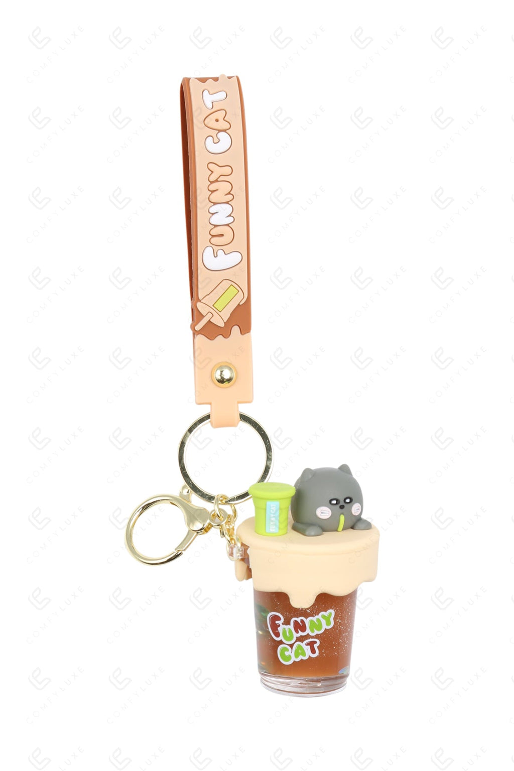 CAT KEYCHAIN/BAG CHARM KEYCHAINS