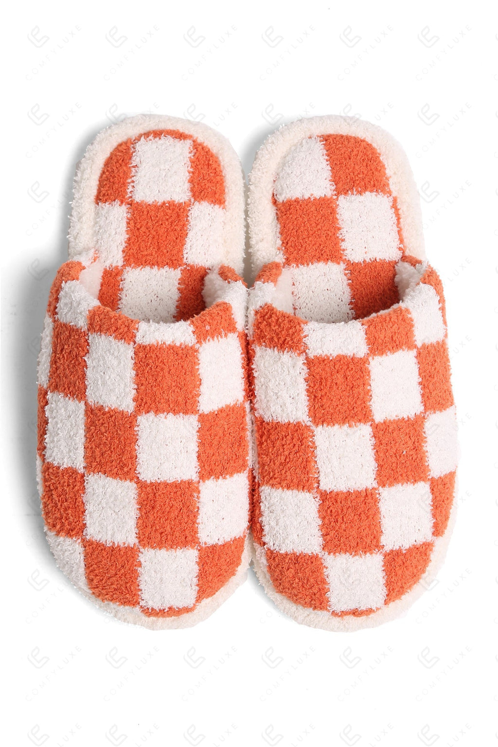 CHECKERED PATTERN SLIPPERS SLIPPERS/SLIDES