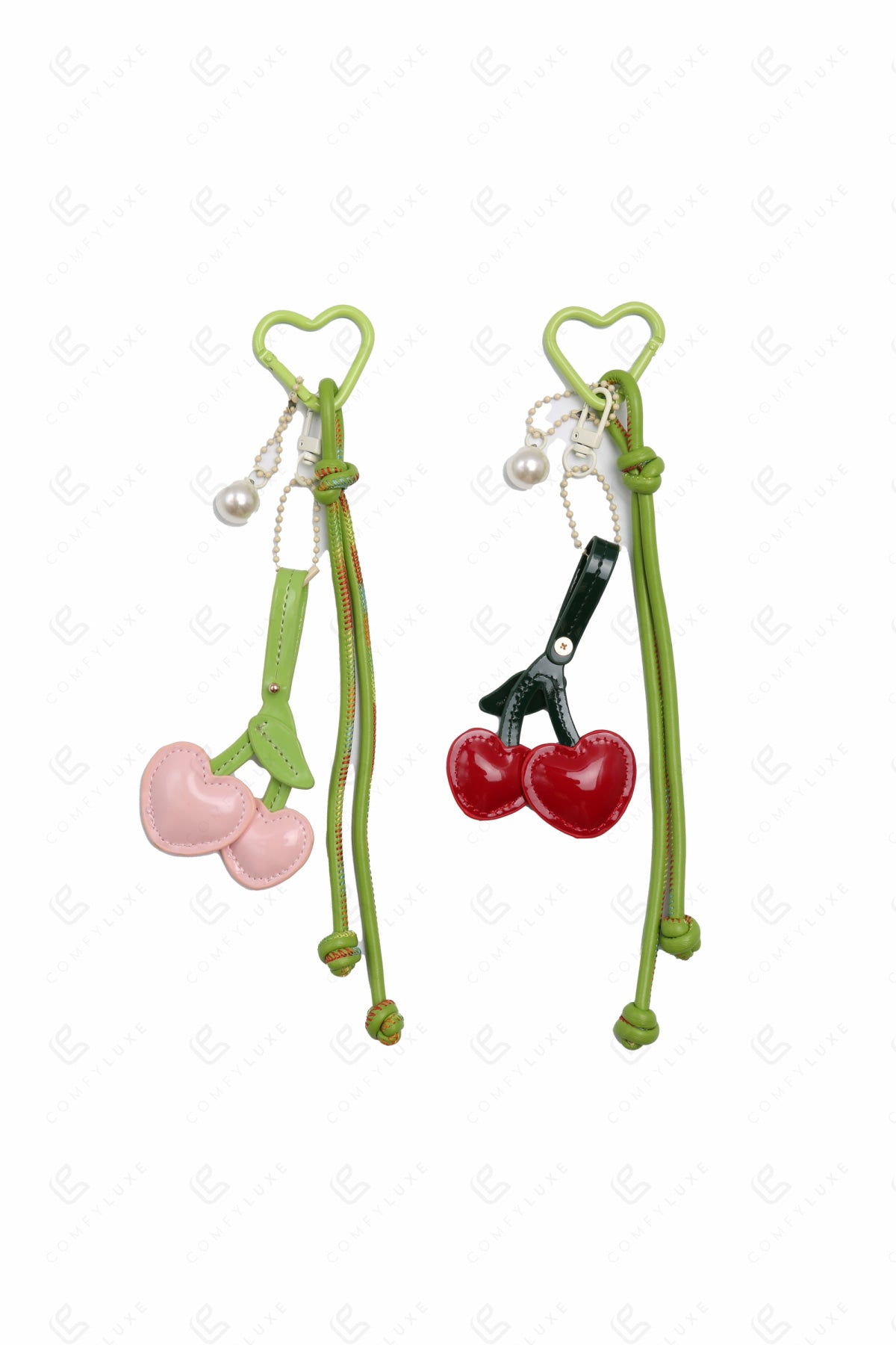 CHERRY KEYCHAIN/BAG CHARM KEYCHAINS