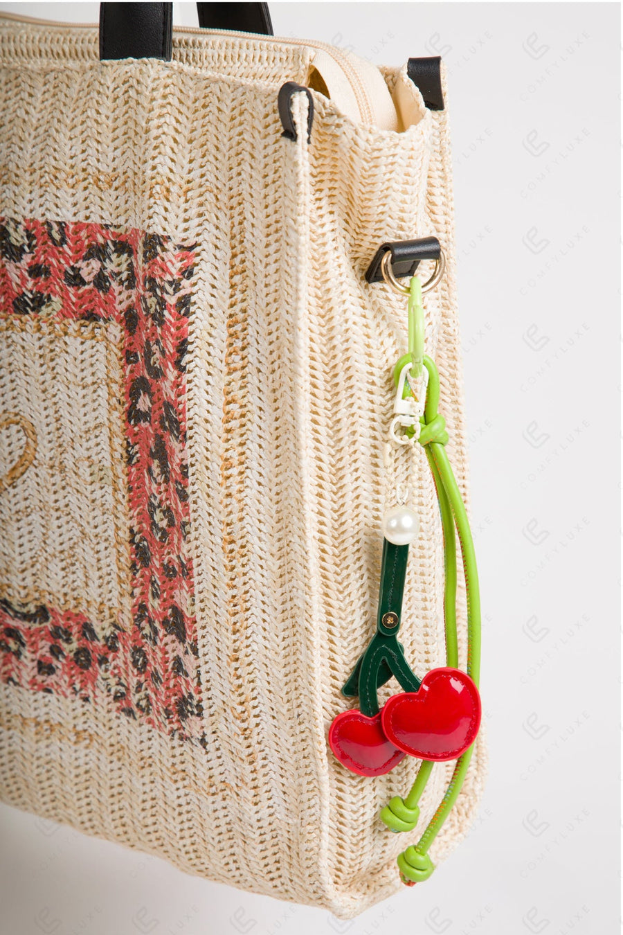 CHERRY KEYCHAIN/BAG CHARM KEYCHAINS