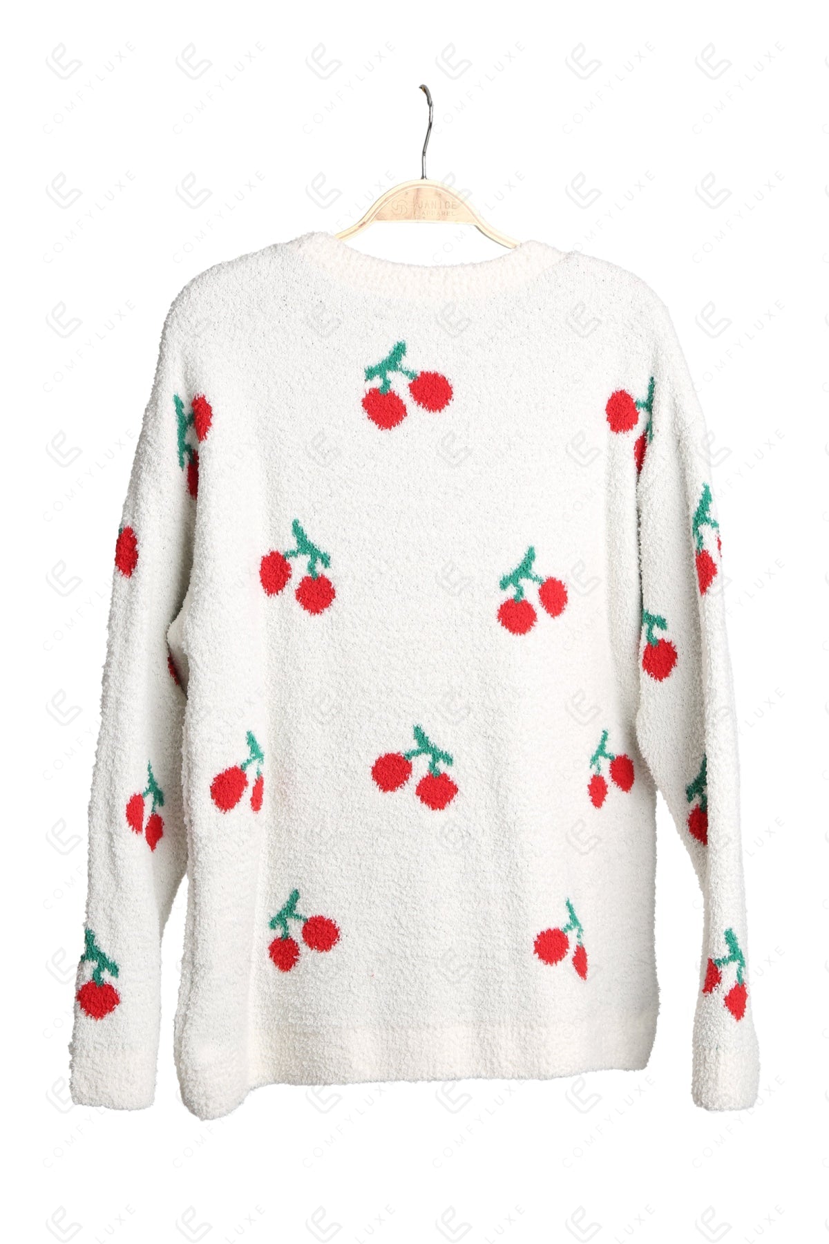 CHERRY PATTERN SWEATER CHERRY APPAREL