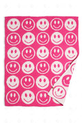 Jcl4309K Fuchsia Throw Blankets