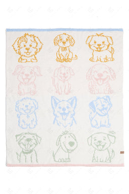 Jcl6038K Puppy Throw Blankets