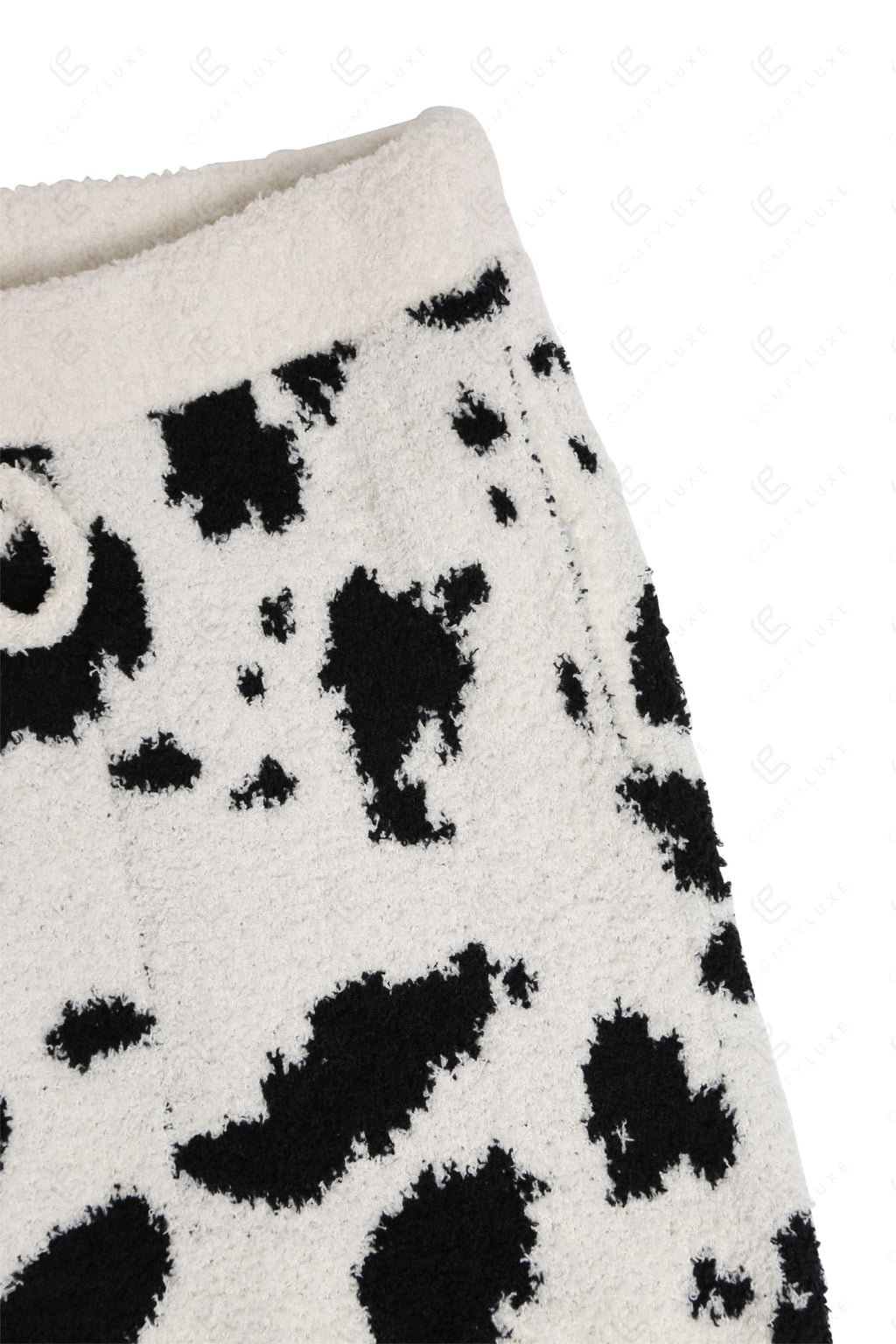 COW PATTERN SHORTS APPAREL
