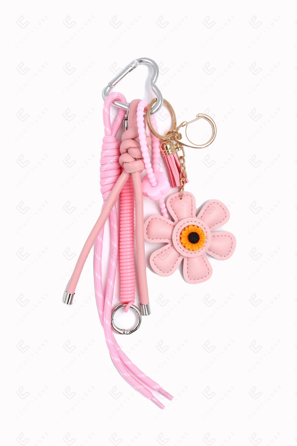 DAISY KEYCHAIN/BAG CHARM PINK KEYCHAINS