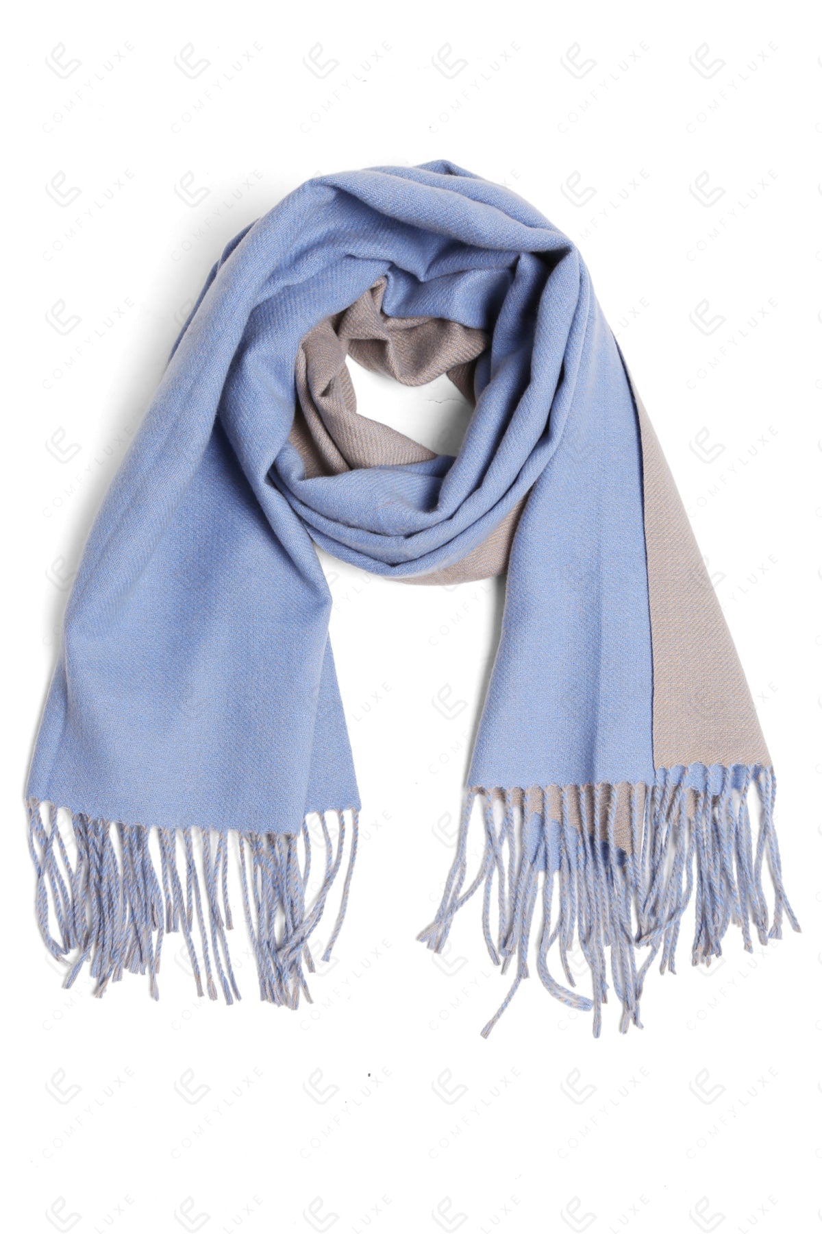 Js2404 Blue Scarves