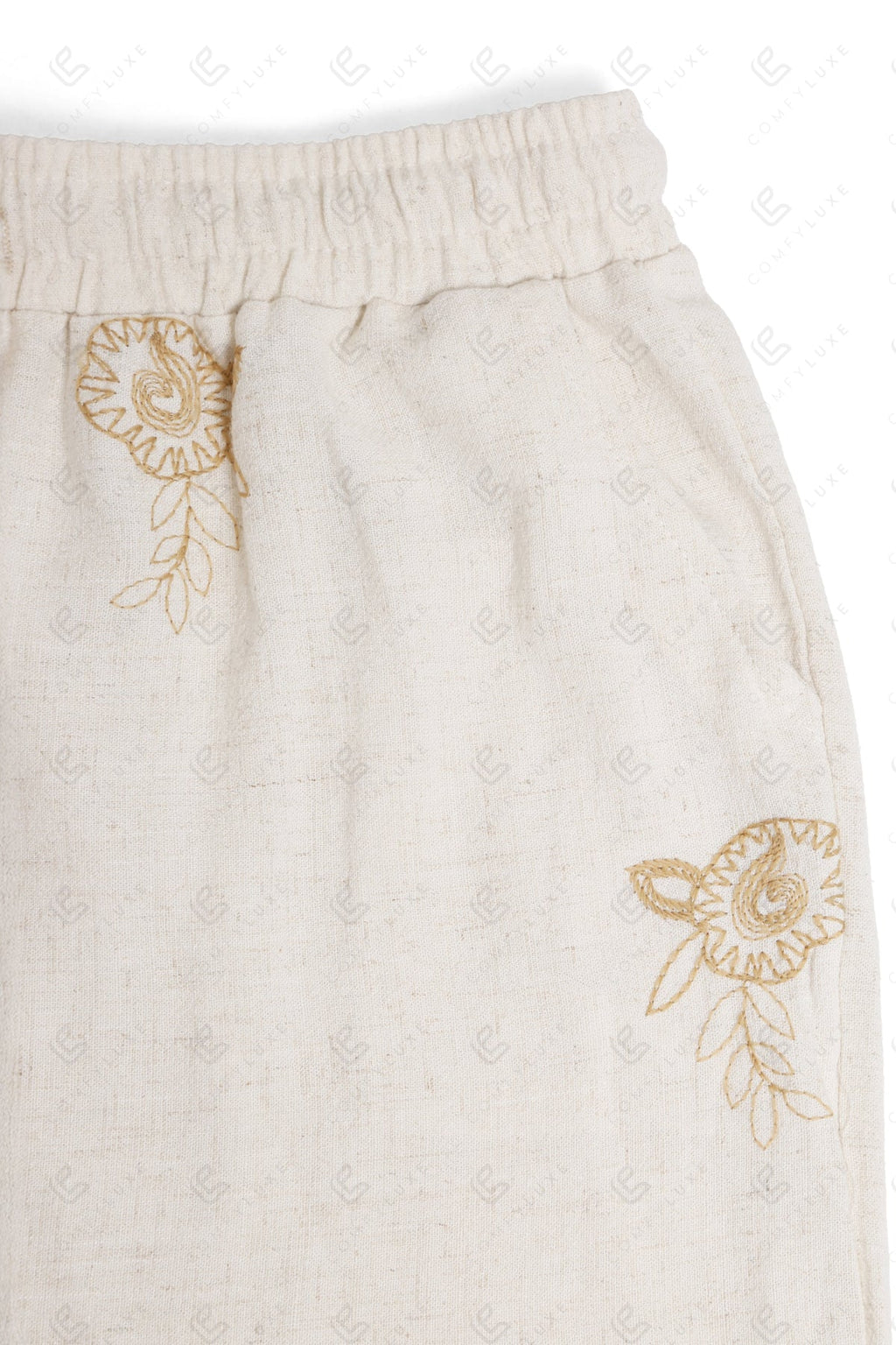 FLORAL & PAISLEY PATTERN PANTS APPAREL