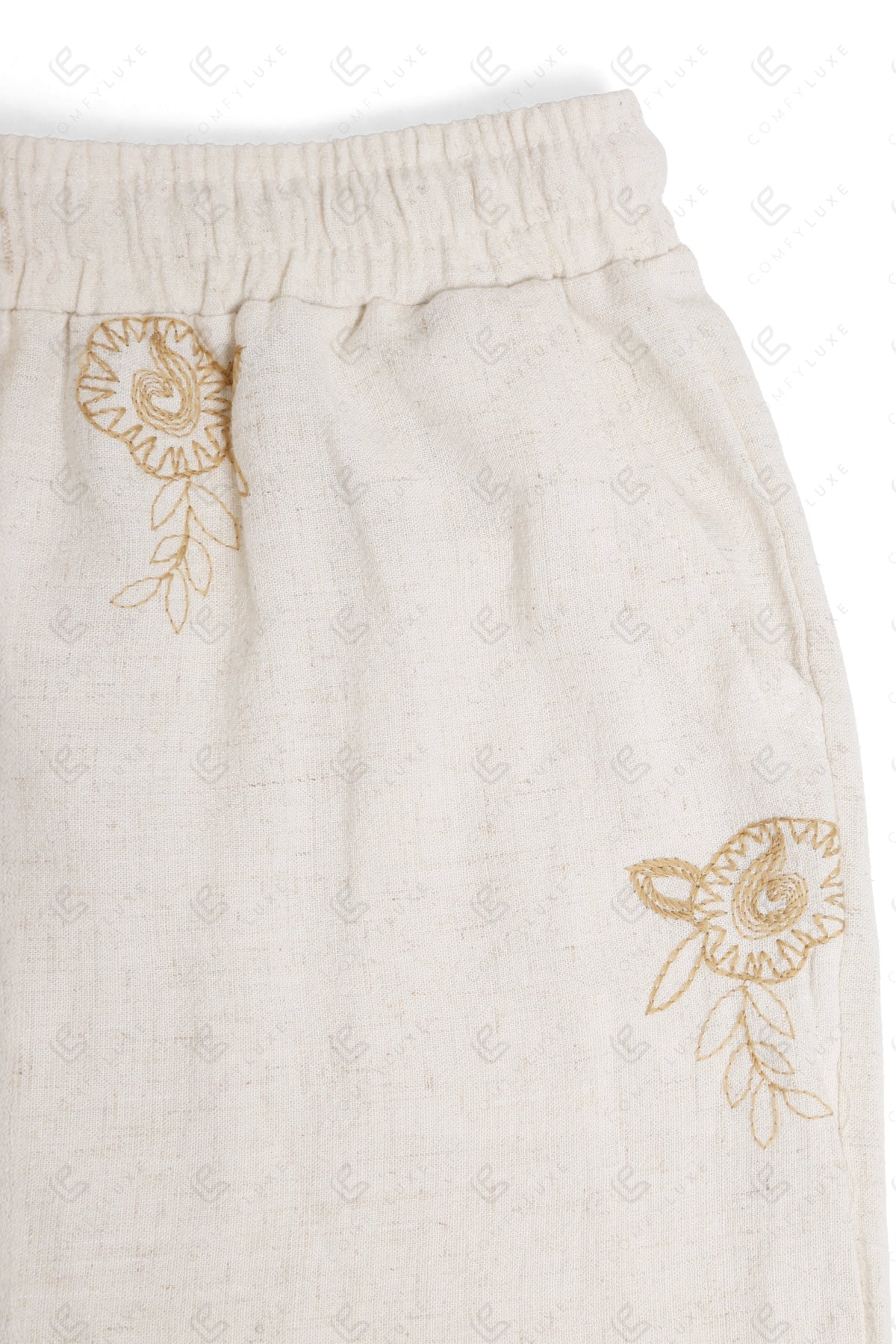 FLORAL & PAISLEY PATTERN PANTS APPAREL