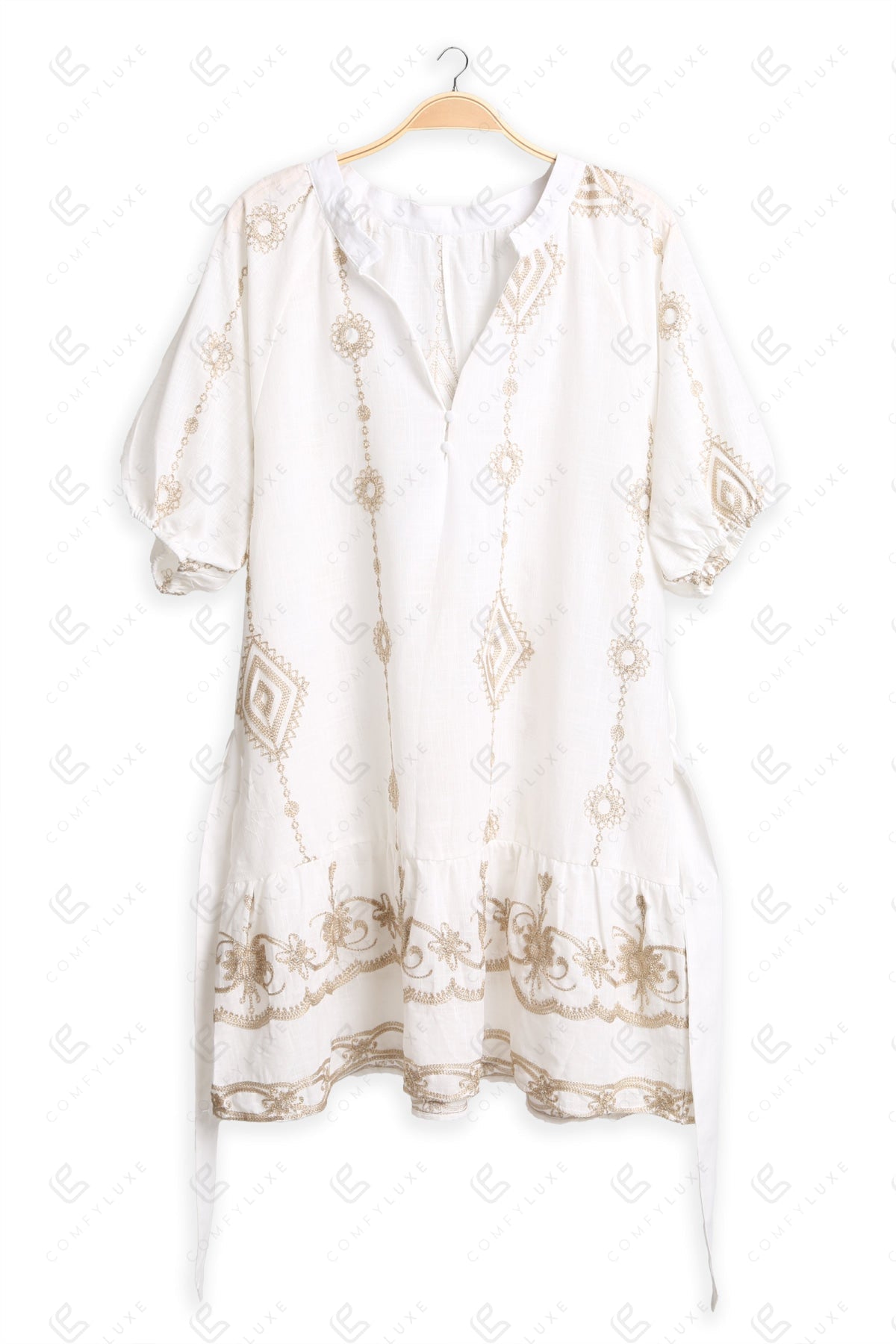 JP6002 WHITE/BEIGE APPAREL