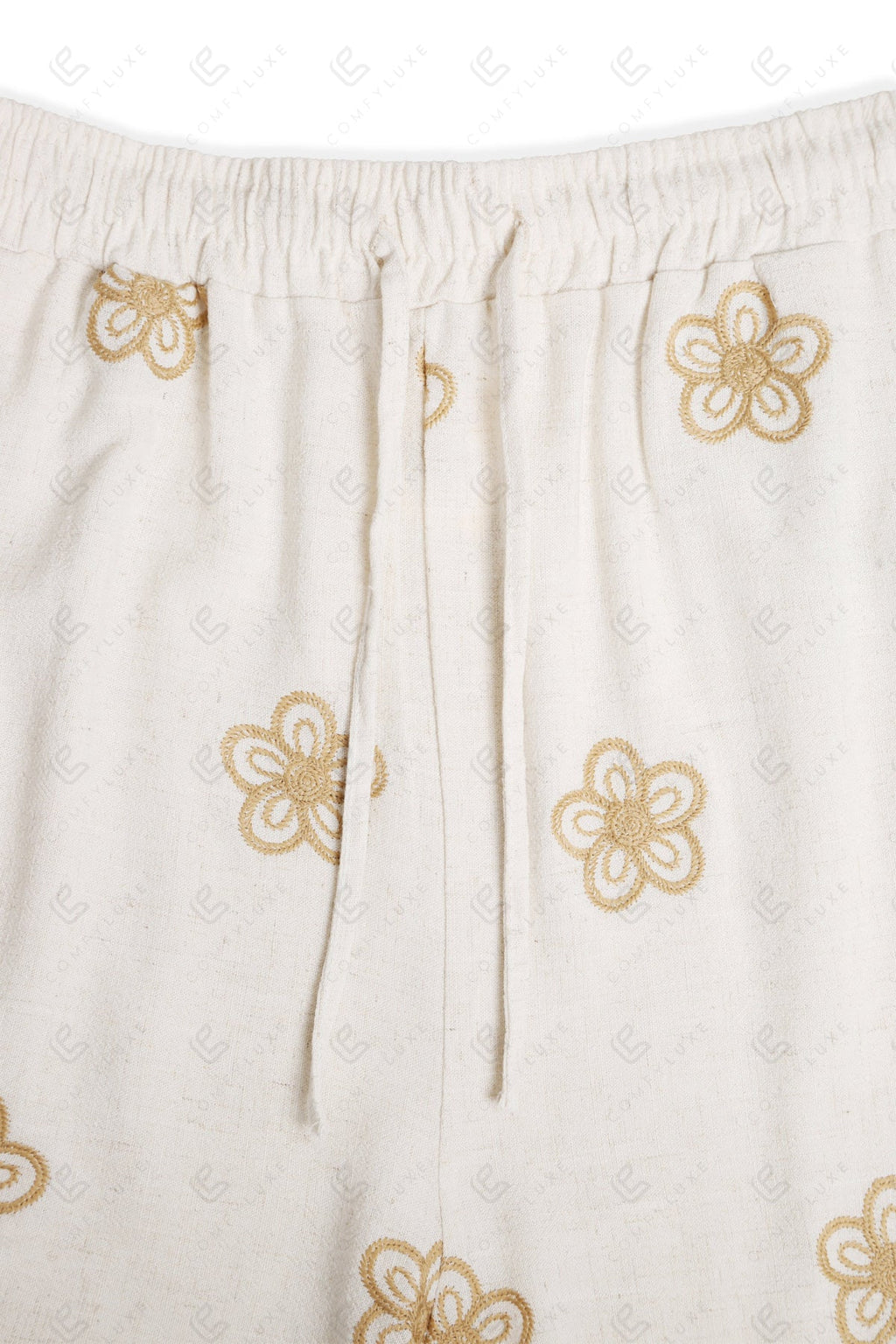 FLORAL PATTERN PANTS APPAREL