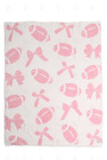 Jcl6052 Pink Throw Blankets