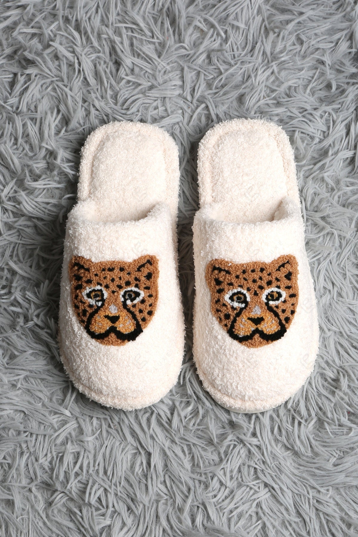 FROG PATTERN SLIPPERS 04 / M/L SLIPPERS/SLIDES