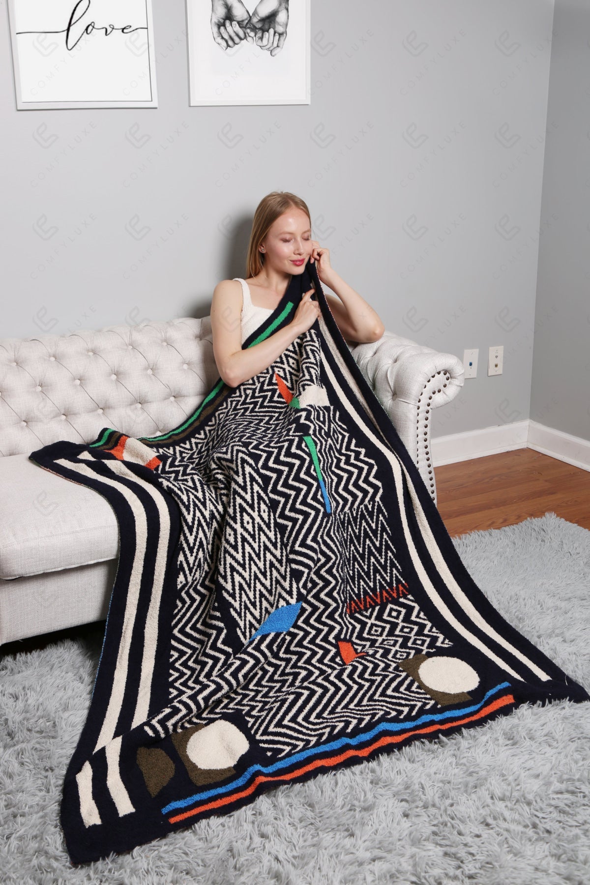 Jcl4302 Throw Blankets